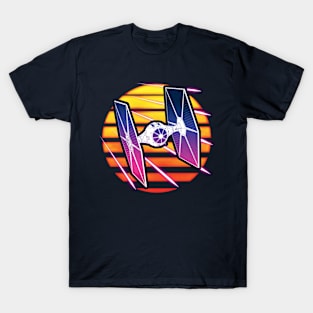 Synthwave TIE Fighter T-Shirt